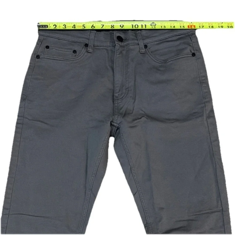 Banana Republic Men's 5 Pocket Pant Stretch Fabric‎ Gray Size 32x32